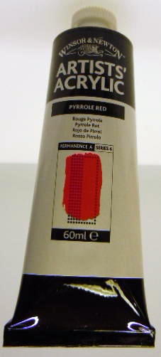 Winsor&Newton ARTSITS´ ACRYLIC Pyrrole Red 534