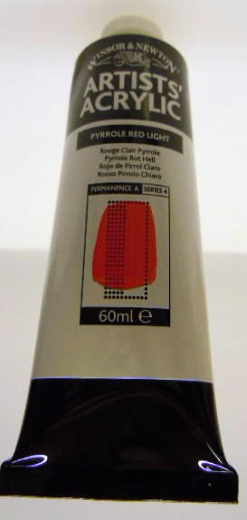 Winsor&Newton ARTSITS´ ACRYLIC Pyrrole Red Light 536