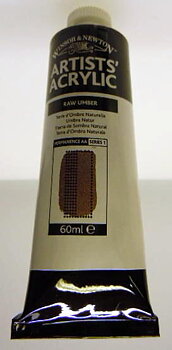 Winsor&Newton ARTSITS´ ACRYLIC Raw Umber 554