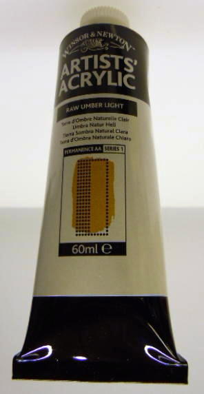 Winsor&Newton ARTSITS´ ACRYLIC Raw Umber Light 557