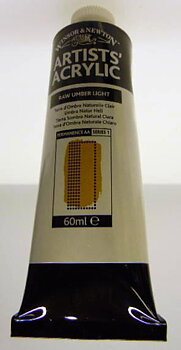 Winsor&Newton ARTSITS´ ACRYLIC Raw Umber Light 557