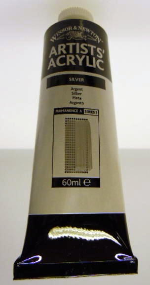 Winsor&Newton ARTSITS´ ACRYLIC Silver 617