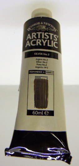 Winsor&Newton ARTSITS´ ACRYLIC Silver No.2