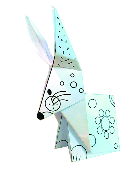 Coloring Origami, Harar - 3