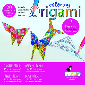 Coloring Origami, Fjärilar