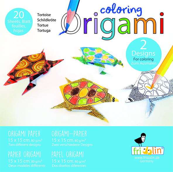 Coloring Origami, Sköldpaddor