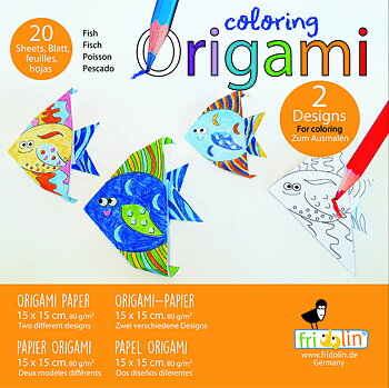 Coloring Origami, Fiskar