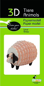3D-pappersmodell, Får