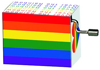 Spilledåse, Over the rainbow, Regnbue
