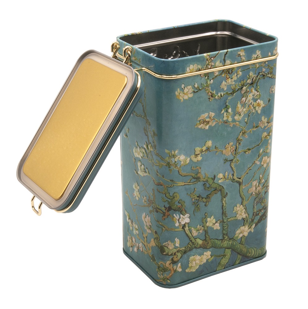 Stor metallburk, Vincent Van Gogh, Mandelblommor - 2