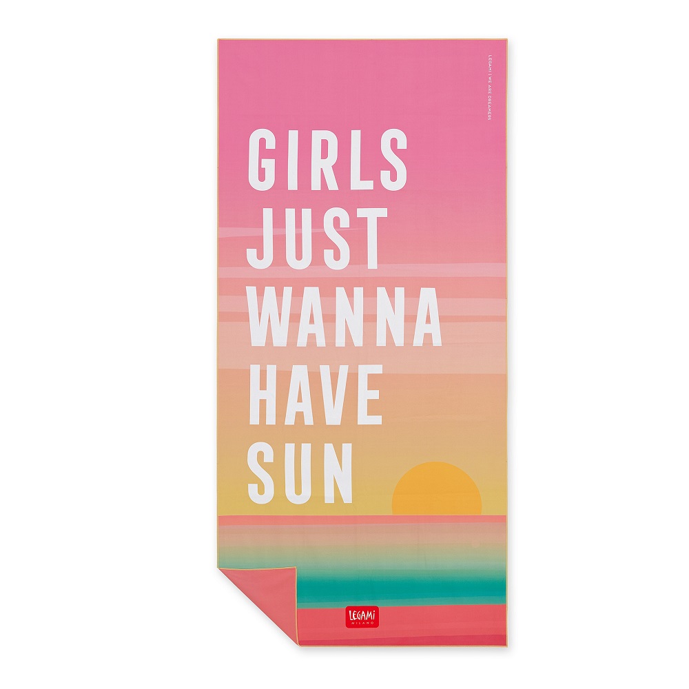 Badehåndklæde, Girls just wanna have sun, Sunset - 3