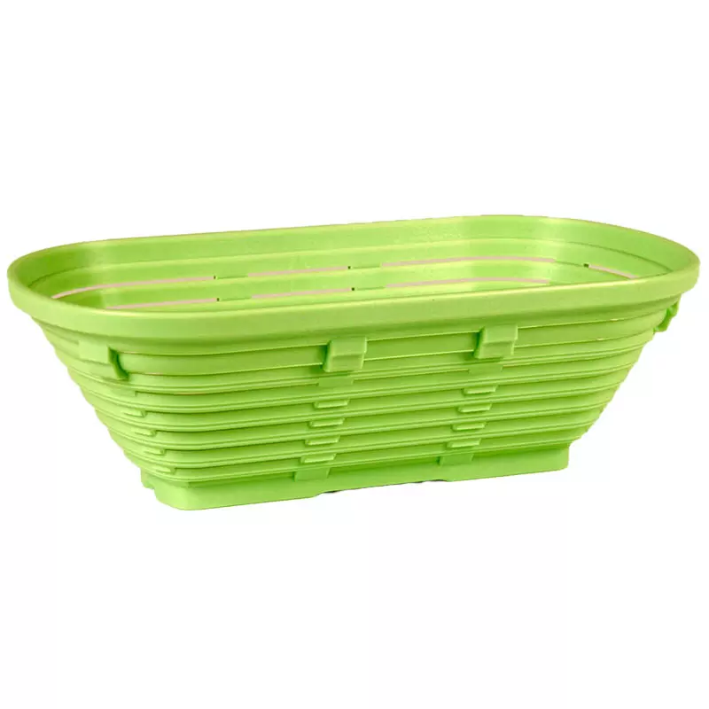 Jäskorg, plast, rekt. 750g luftsp 290x130mm