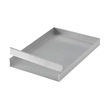 Anslagsplåt 300x450x40 mm, med löstagbar sida