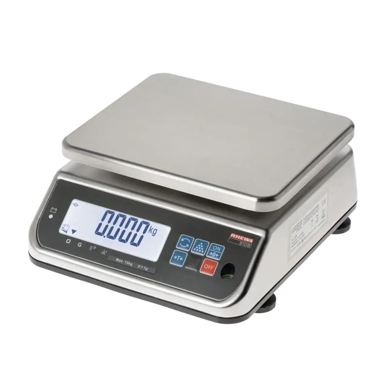 Elektron.våg, 15 kg/Batt.