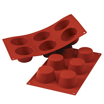 Siliconflex muffins D=69x35 mm 6 fig