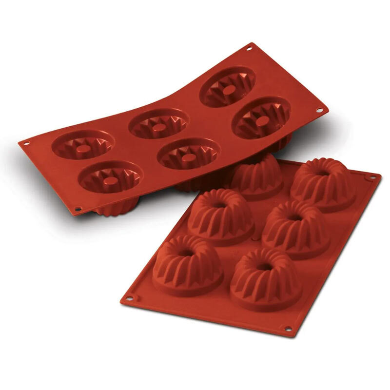 Siliconflex kouglofs D=70x36 mm 6 fig