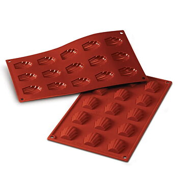 Siliconflex madeleine 44x34x10 mm 15 fig