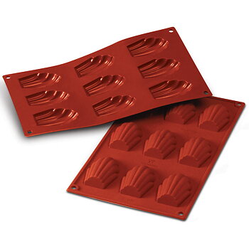 Siliconflex madeleine 68x45x17 mm 9 fig