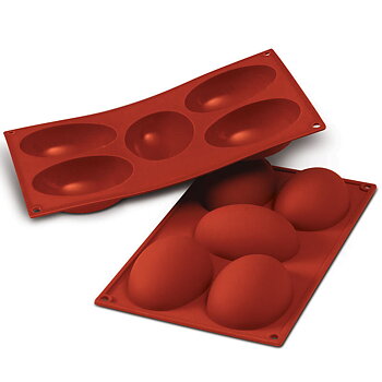 Siliconflex halvägg 102x73x36 mm 5 fig