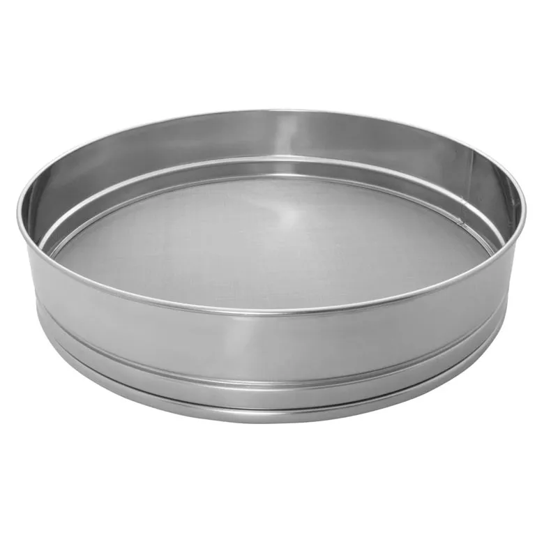 Sikt rostfri, hål 0,45 mm
