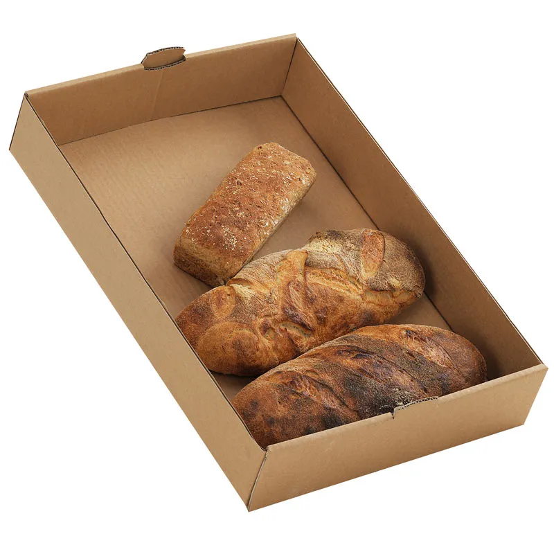 Brödback, brun 564x382x130 mm, 25 pack