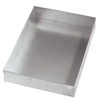Torkplåt skorpor perforerad 600x450x90 mm