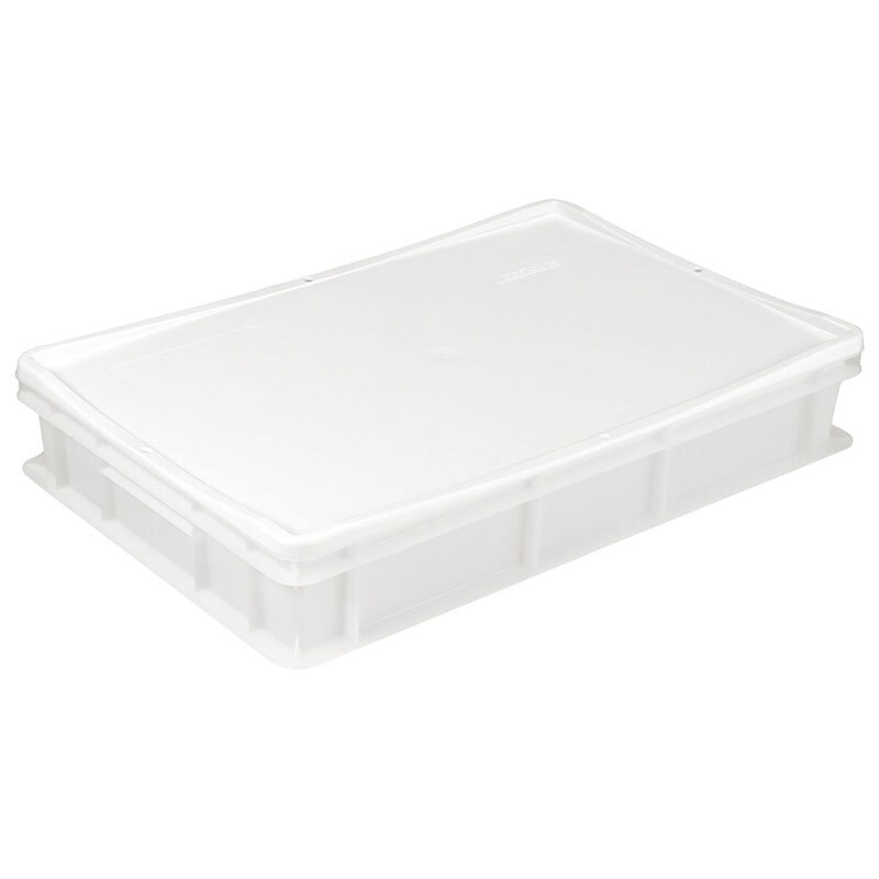 Plastback, vit, 600x400x100 mm