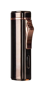 Jean Claude III Jet Flame Lighter Dark Gun/Rosegold - Inbyggd Cigarrborr - 2