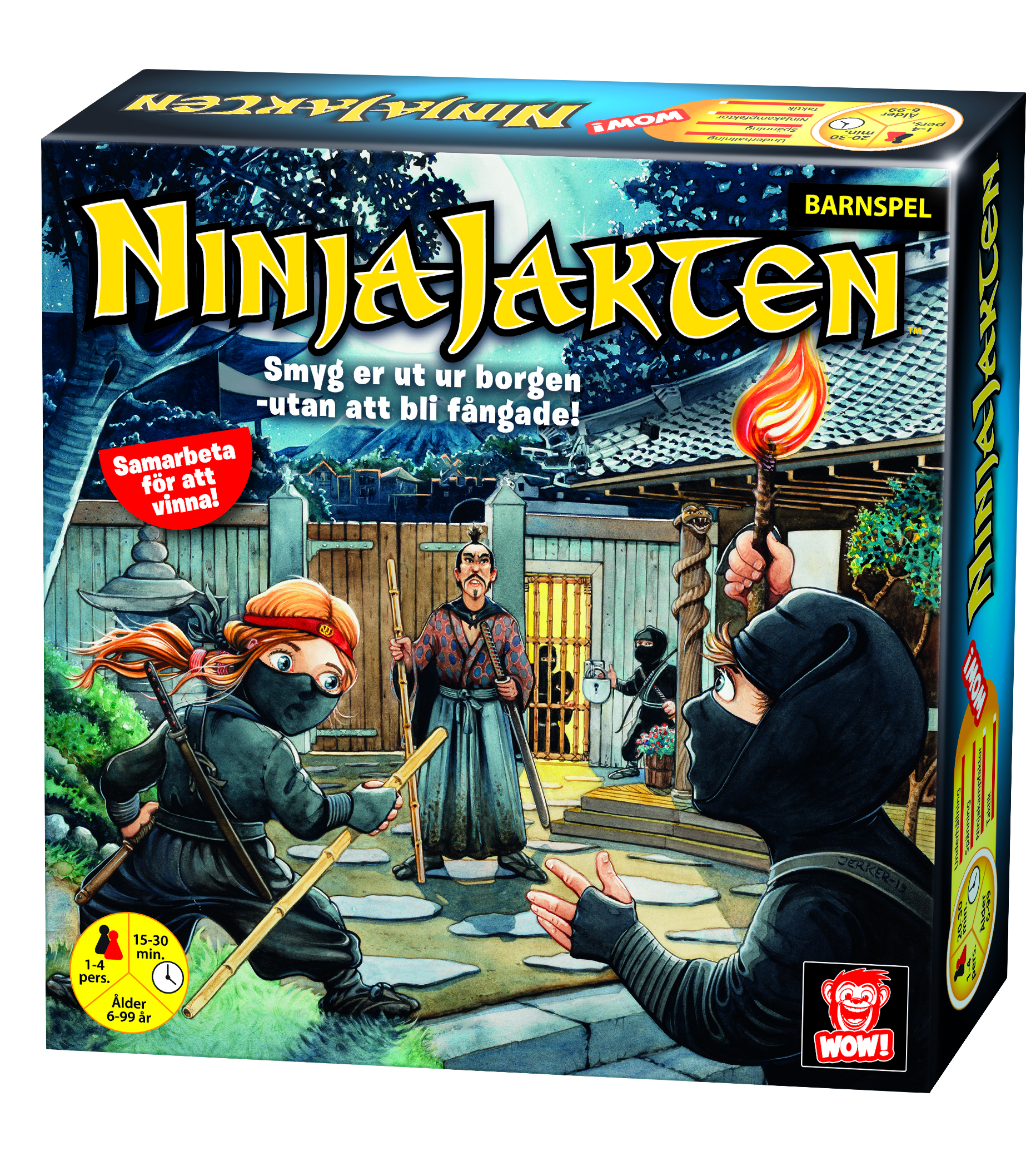 Spel Ninja Jakten - Wow