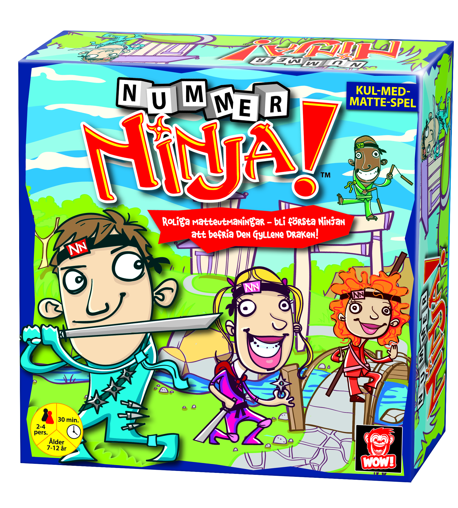 Spel Nummer Ninja - Wow