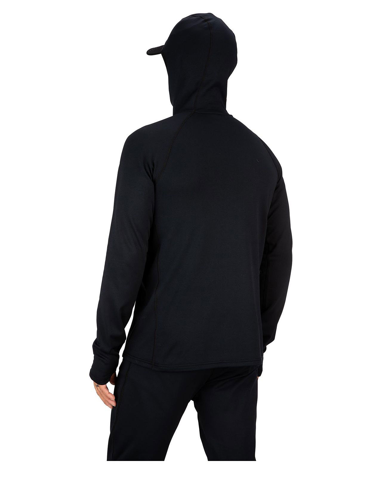 Simms Heavyweight Baselayer Hoody Black - 2