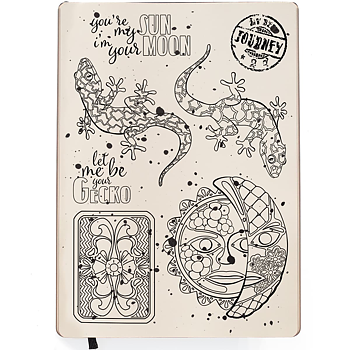 Ciao Bella - Journey to Mexico - Clearstamps set 6x8"