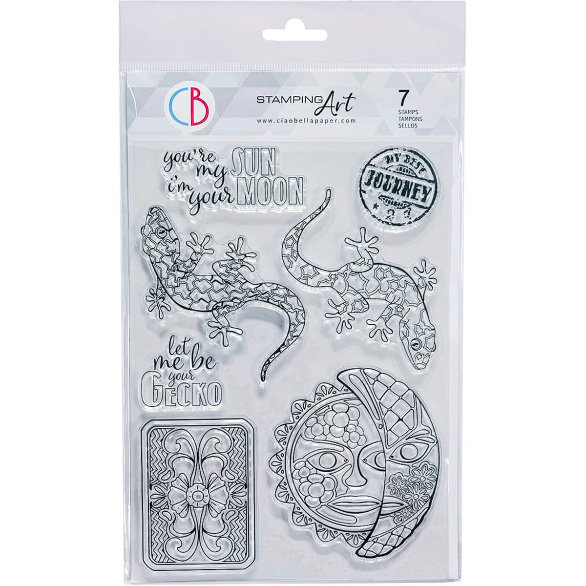 Ciao Bella - Journey to Mexico - Clearstamps set 6x8"