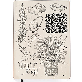 Ciao Bella - Spice it up! - Clearstamps set 6x8"