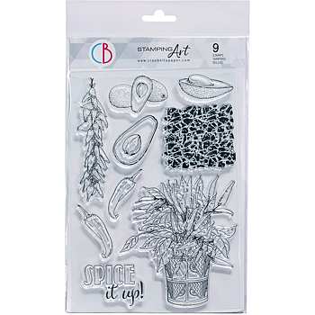 Ciao Bella - Spice it up! - Clearstamps set 6x8"
