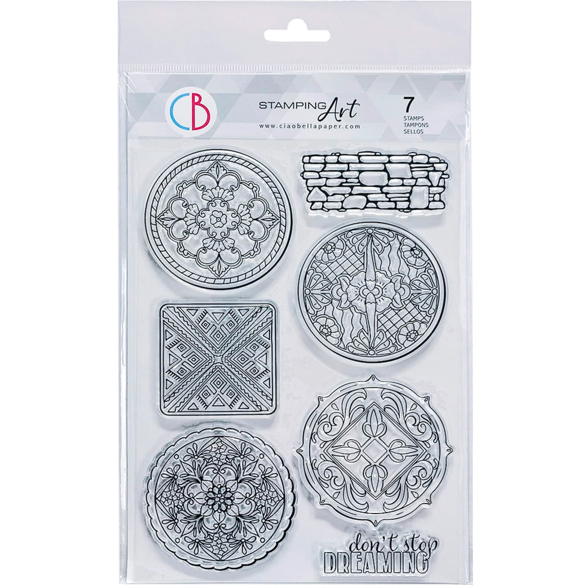 Ciao Bella - Talaveras- Clearstamps set 6x8"