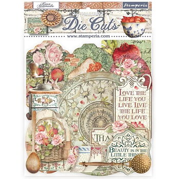 Stamperia- Die cuts assorted- Casa Granada