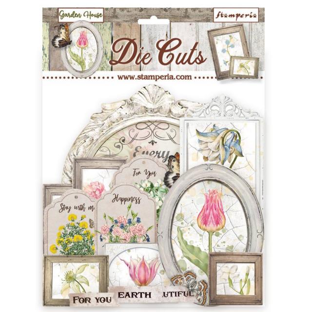 Stamperia- Die cuts assorted- Romantic Garden House