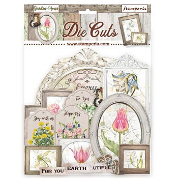 Stamperia- Die cuts assorted- Romantic Garden House