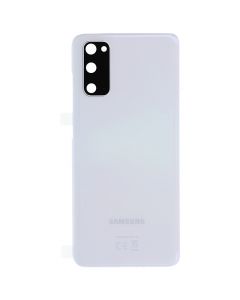 Samsung Galaxy S20 Baksida Med Tejp - Vit