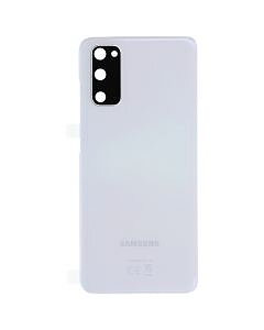Samsung Galaxy S20 Baksida Med Tejp - Vit