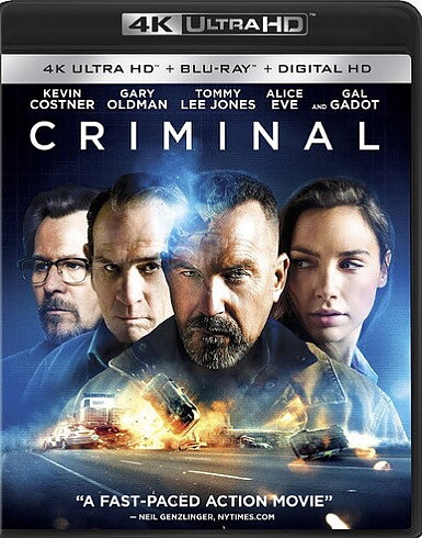Criminal (BLU-RAY 4K ULTRA HD + BLU-RAY)