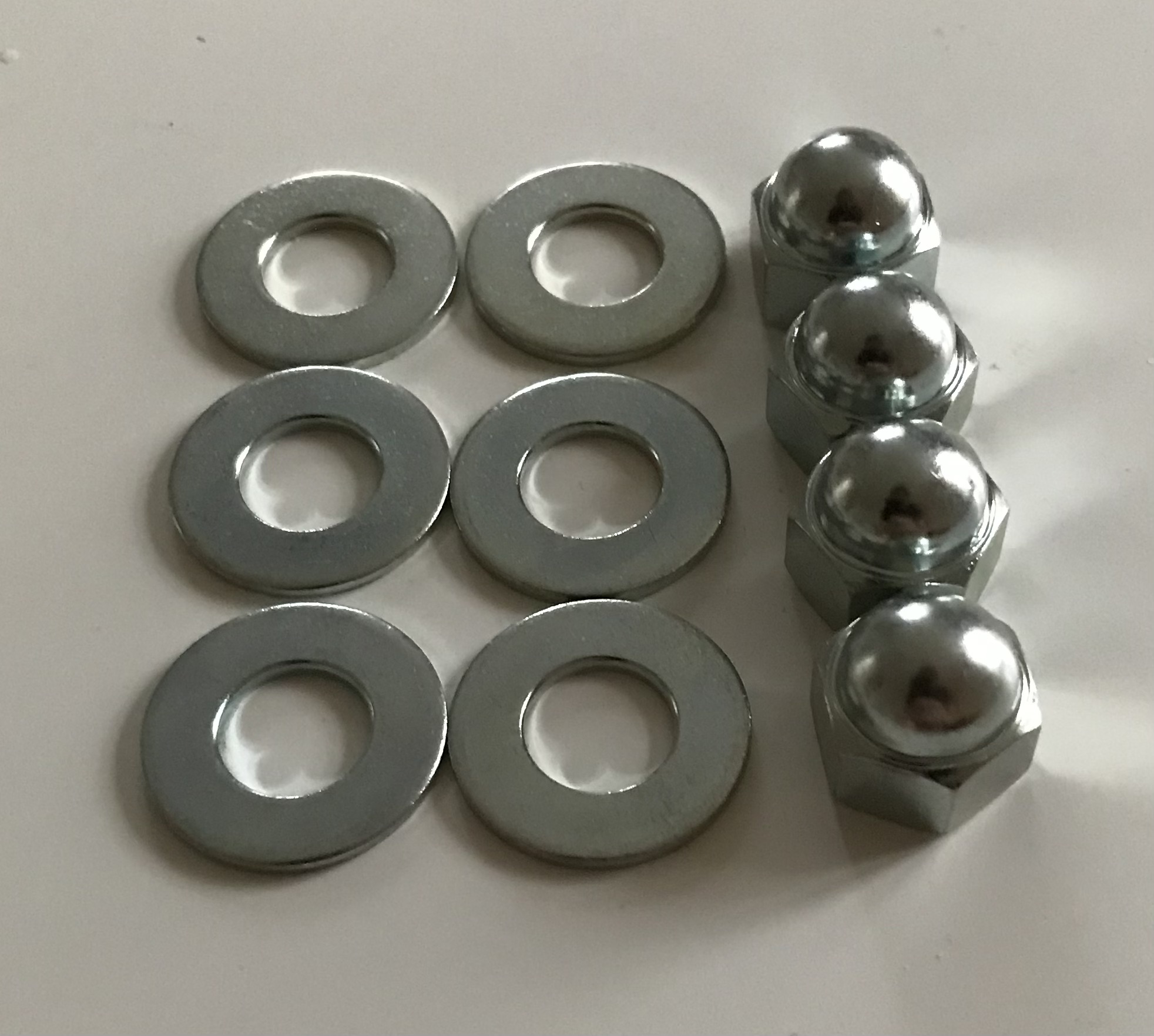 Domed nuts & washers - Honda original
