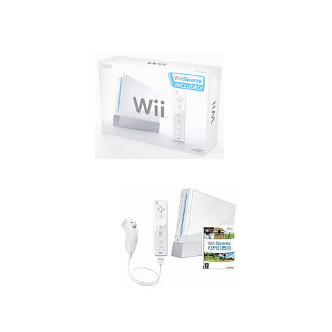Wii konsol + Wii Sports + kartong & manual