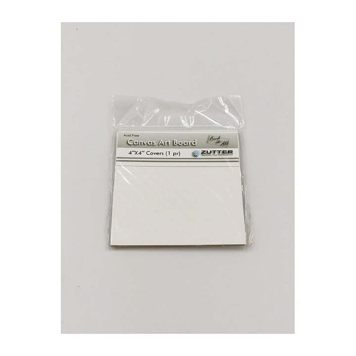 Zutter Bind It All - Canvas Art Board White 4x4 Covers