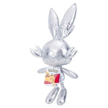 Pokemon 25th Anniversary Silver Scorbunny Gosedjur 20cm