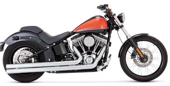 Vance&Hines BigShots Long 2-1/2" Fxst 2012-17,Chr