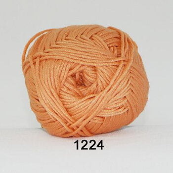 1224 Aprikos - Hjertegarn Blend Bamboo