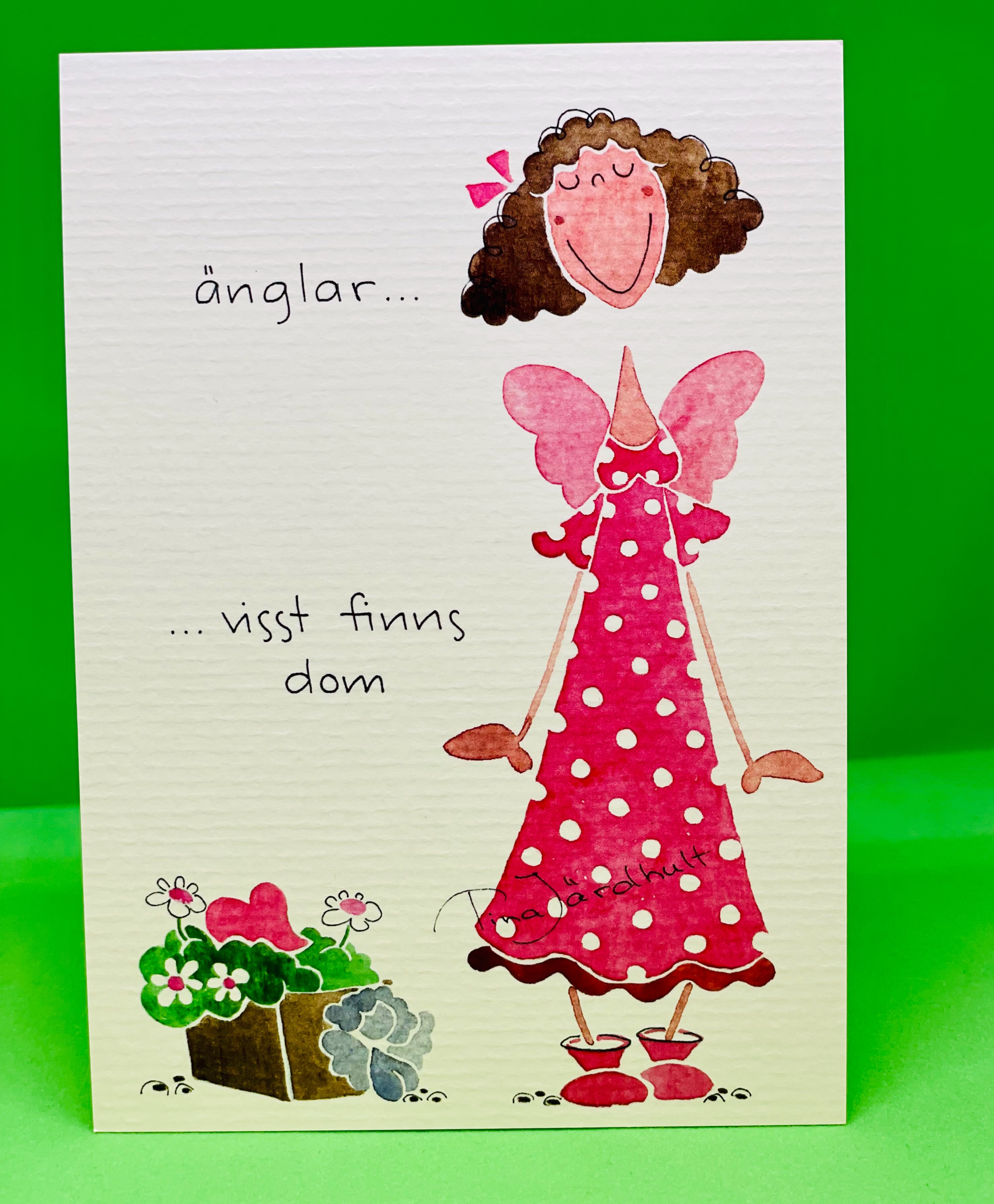 Tina Järdhult Vykort - Änglar...visst finns dom - 2