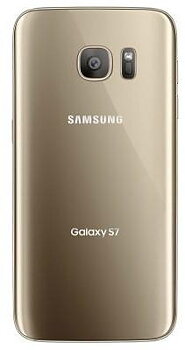 Samsung Galaxy S7 Baksida Med Tejp - Guld